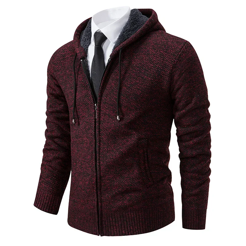 Sam | Fleece Zip-Up Cardigan - Image 4