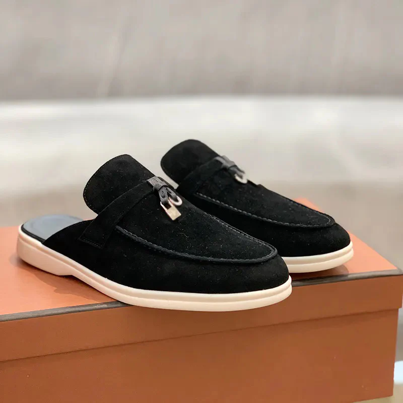 Sammy® | Italian Suede Slides