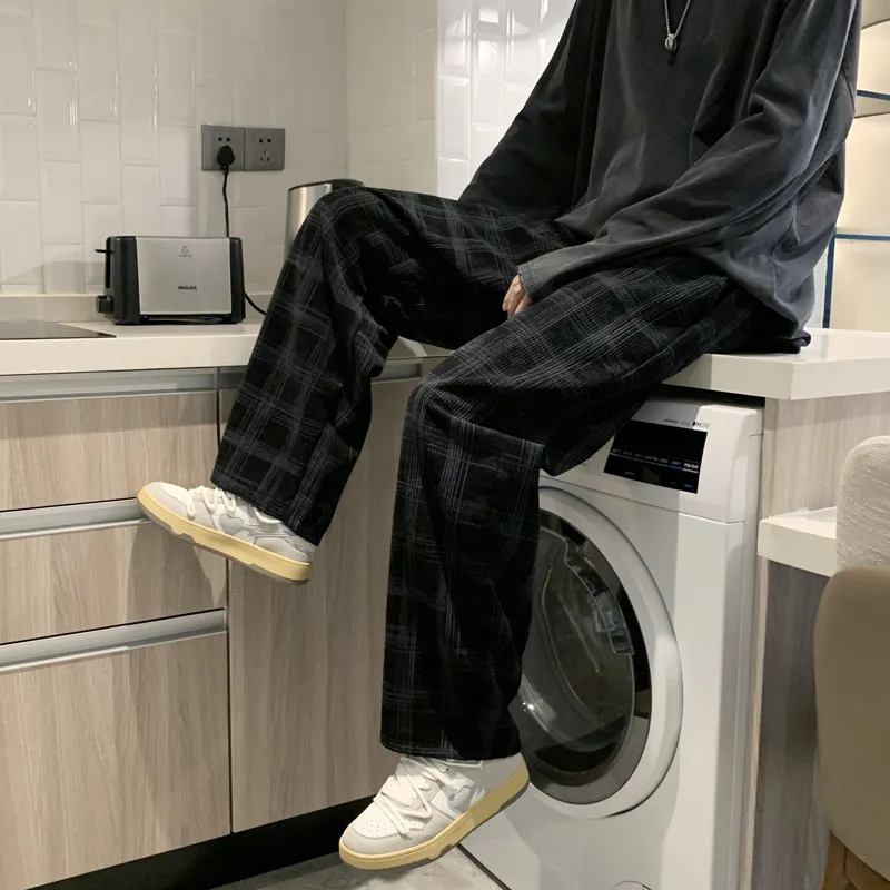 Samson® | Corduroy Checked Baggy Pants - Image 2