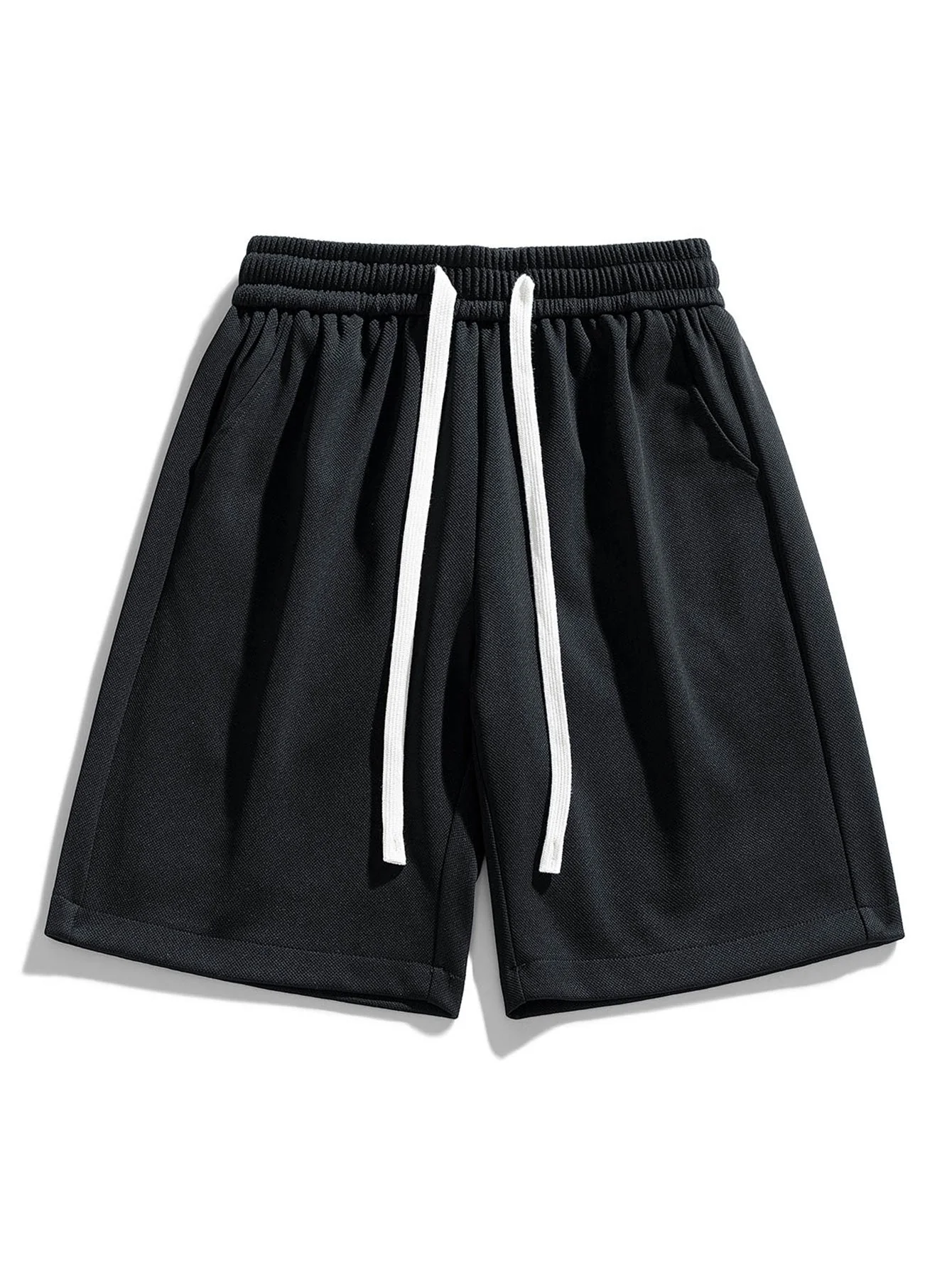 Samuel® | Basic Textured Drawstring Shorts - Image 3