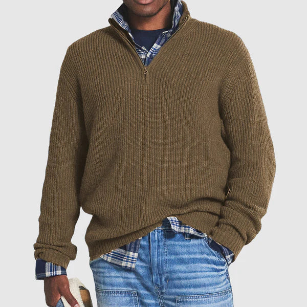 Samuel® | Business casual sweater with zipper - Image 4