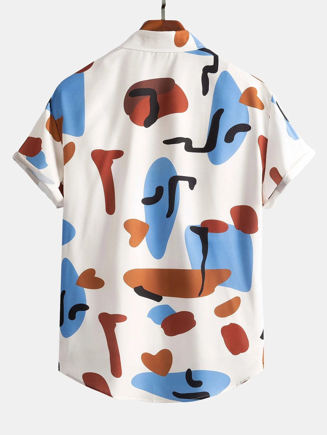 Samuel® | Color Block Print Button Up Shirt - Image 2