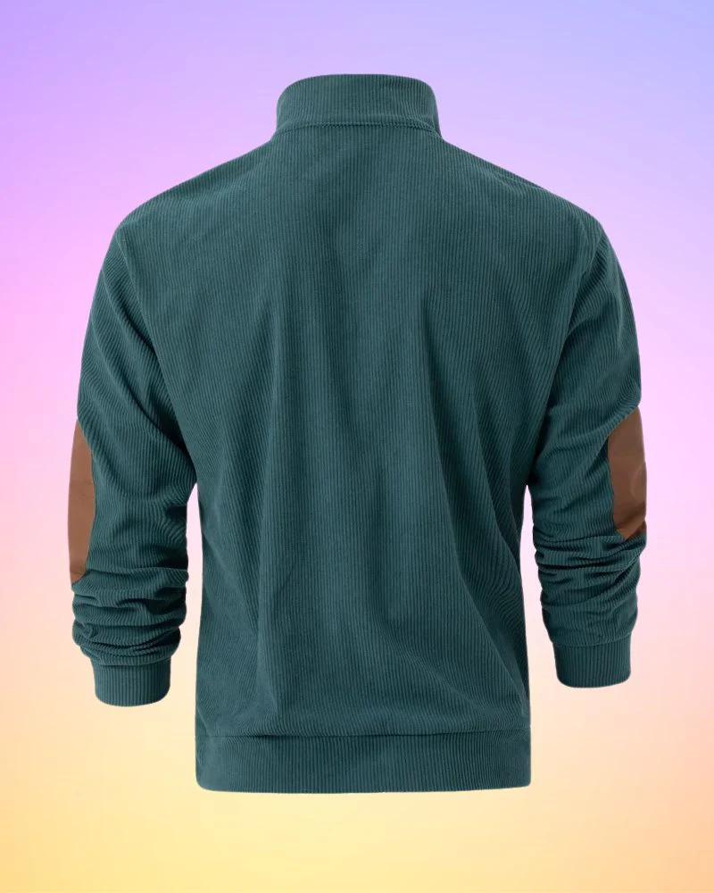 Samuel® | Solid Color Half Open Long Sleeve Shirt - Image 9