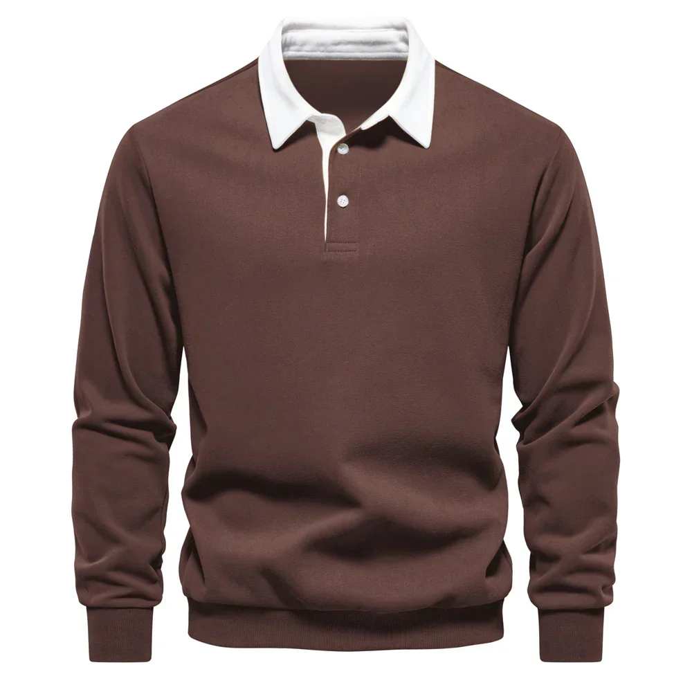Samuel | Autumn Polo Sweatshirt - Image 11