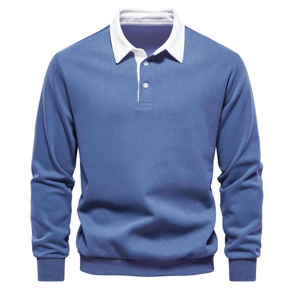 Samuel | Autumn Polo Sweatshirt - Image 12