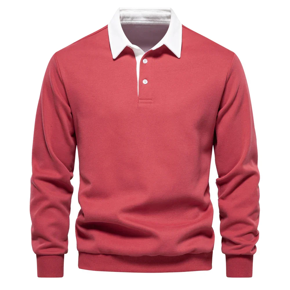 Samuel | Autumn Polo Sweatshirt - Image 13