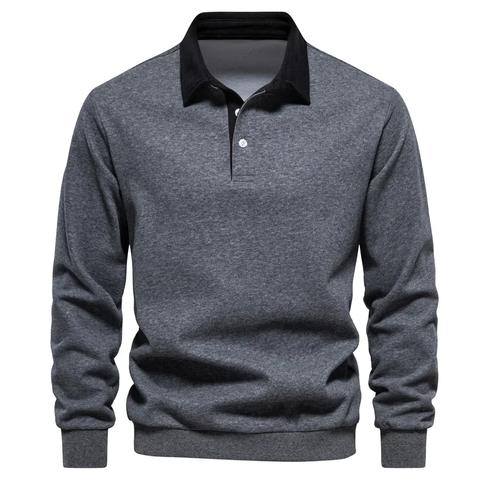 Samuel | Autumn Polo Sweatshirt - Image 14