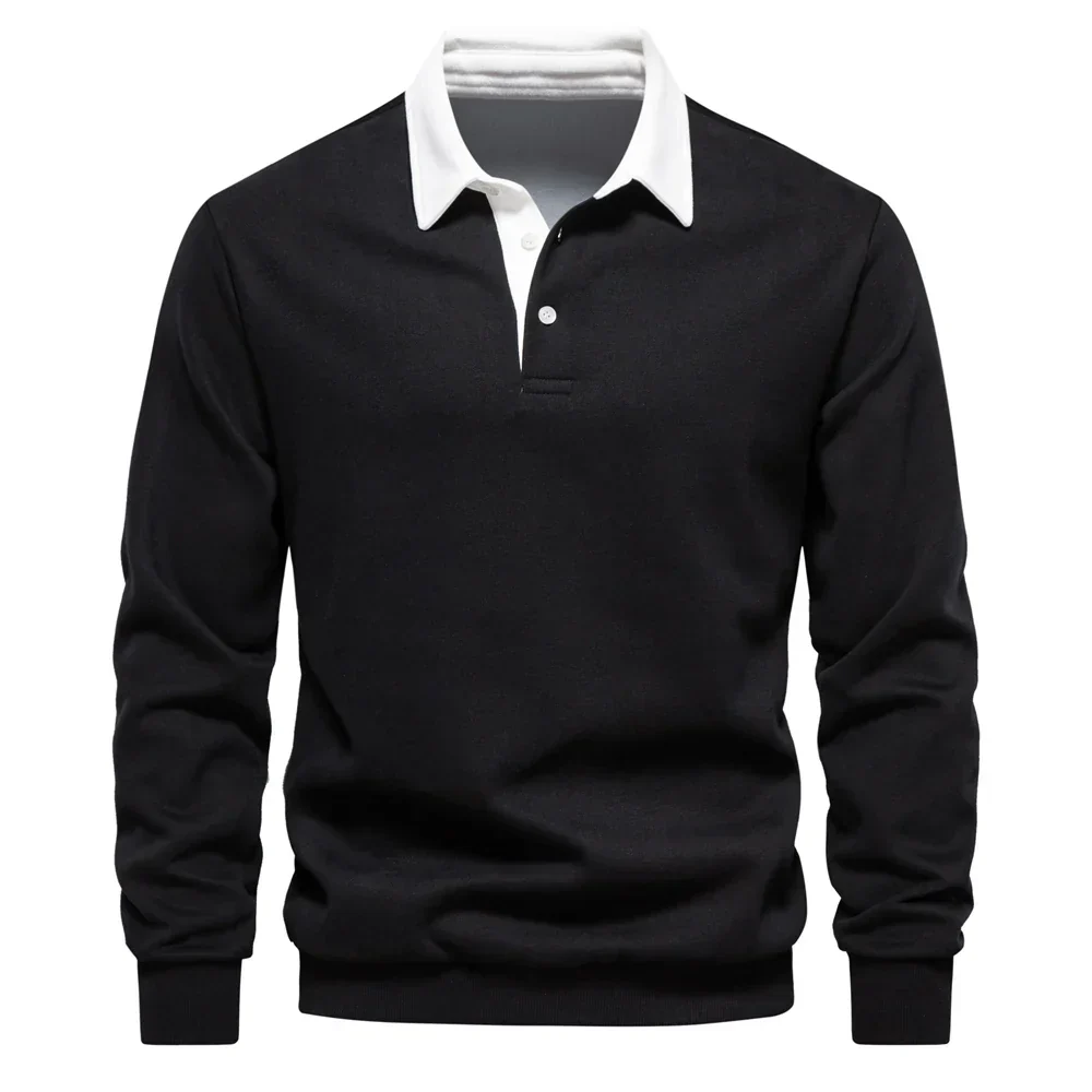 Samuel | Autumn Polo Sweatshirt - Image 7