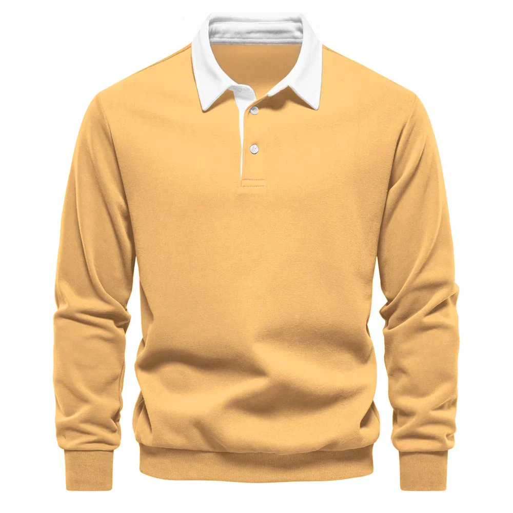 Samuel | Autumn Polo Sweatshirt - Image 9