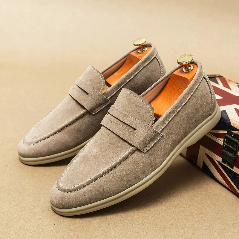 Samuel | Firenze Chic Suede Loafers - Image 3