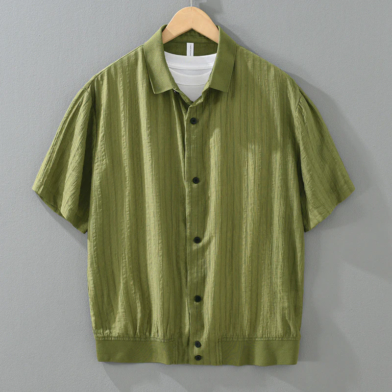 Samuel | Palermo Crinkle Shirt - Image 2