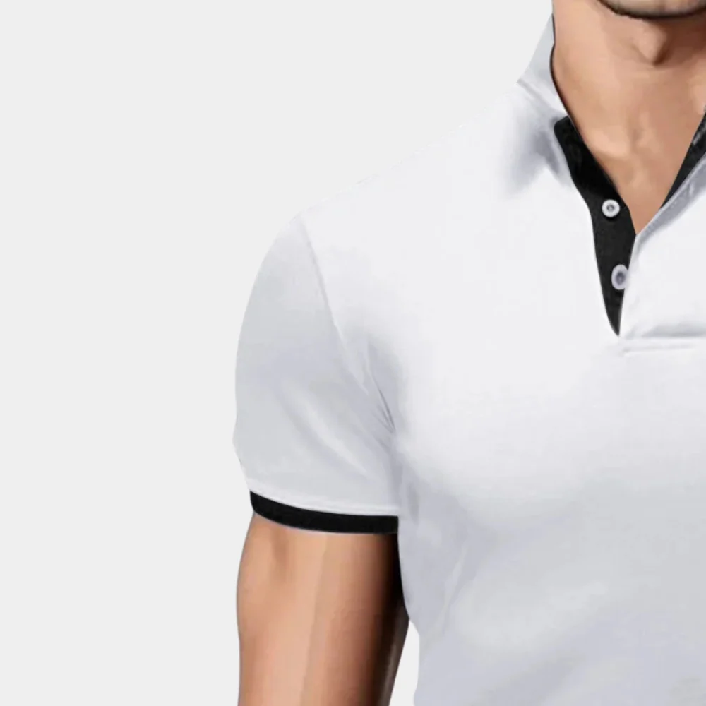 Santiago® | Minimalist polo shirt for men - Image 2