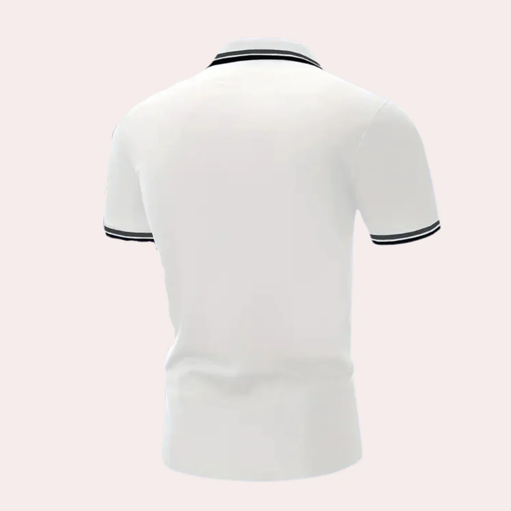 Santiago® | Minimalist polo shirt for men - Image 4