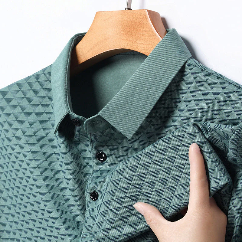 Santo® | Ridge Premium Ice Silk Polo Shirt - Image 4
