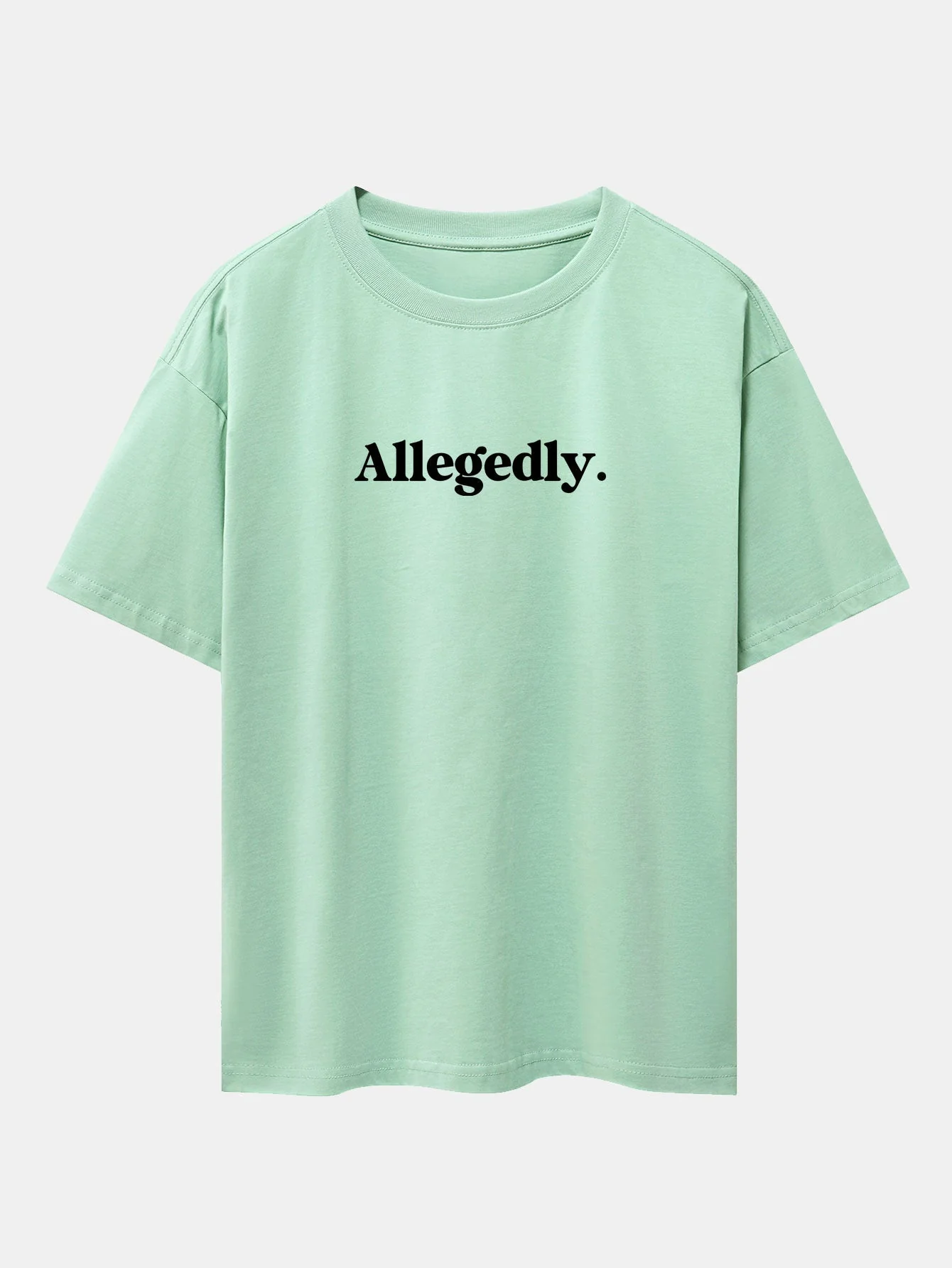 Saturno® | Print Drop Shoulder Oversize T-Shirt - Image 11