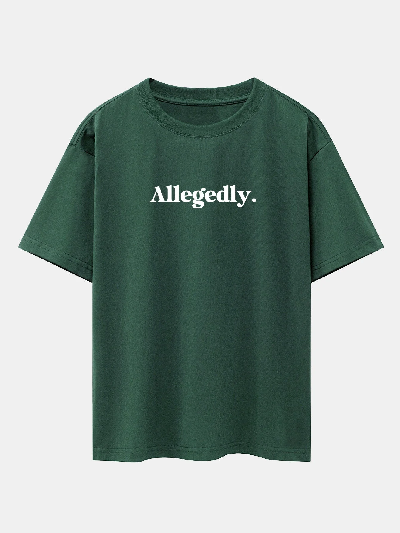 Saturno® | Print Drop Shoulder Oversize T-Shirt - Image 8