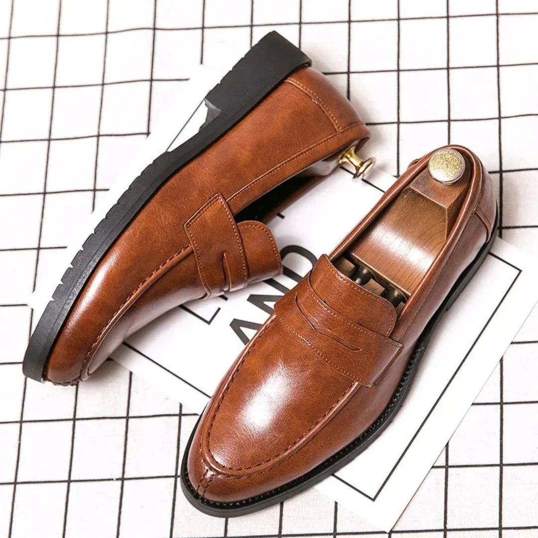 Saul | Lorenzo Penny Loafers - Image 4