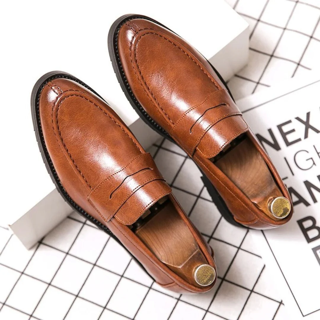 Saul | Lorenzo Penny Loafers - Image 5