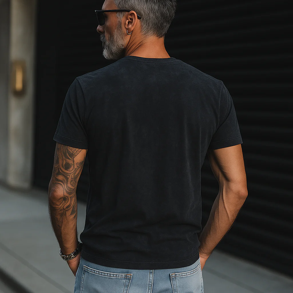 Saul | Men'S Summer Fashion Street Print Polyester Blend Short-Sleeved T-Shirt - Image 3