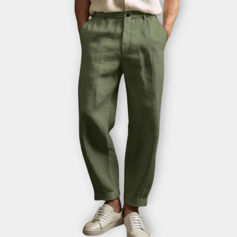Sawyer | Casual Linen Pants - Image 3
