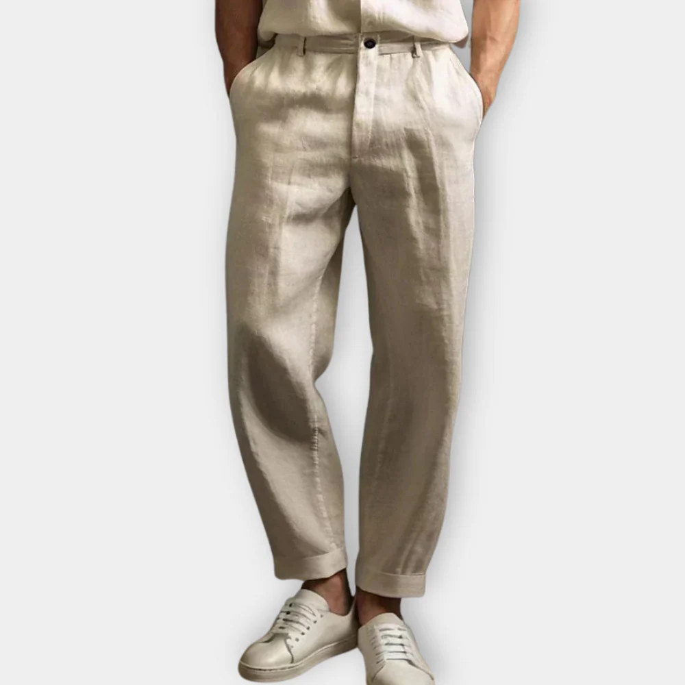 Sawyer | Casual Linen Pants - Image 4