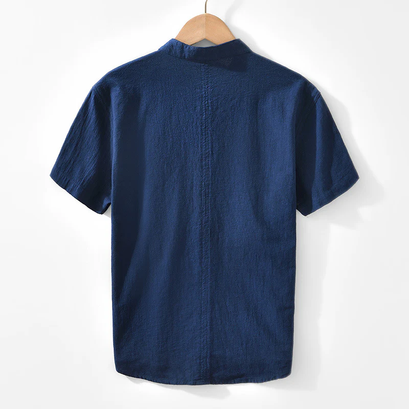 Sawyer | Rei Henley Linen Shirt - Image 5