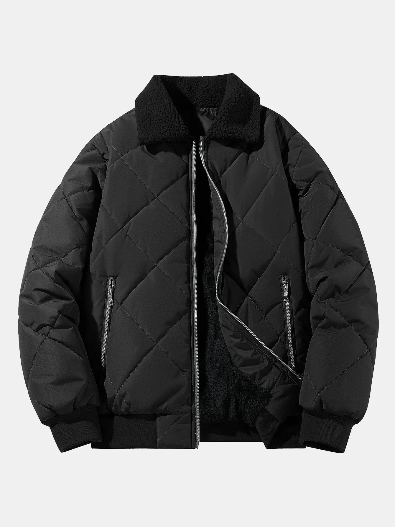 Sawyer | Teddy Lined Quilted Jacket - Image 5