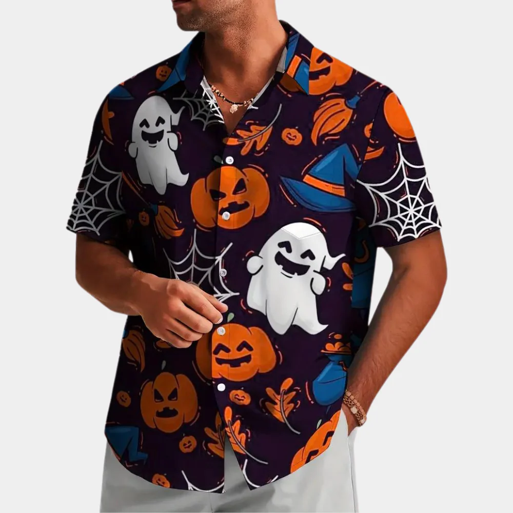 Sean® | Playful Halloween Shirt For Men - Image 2
