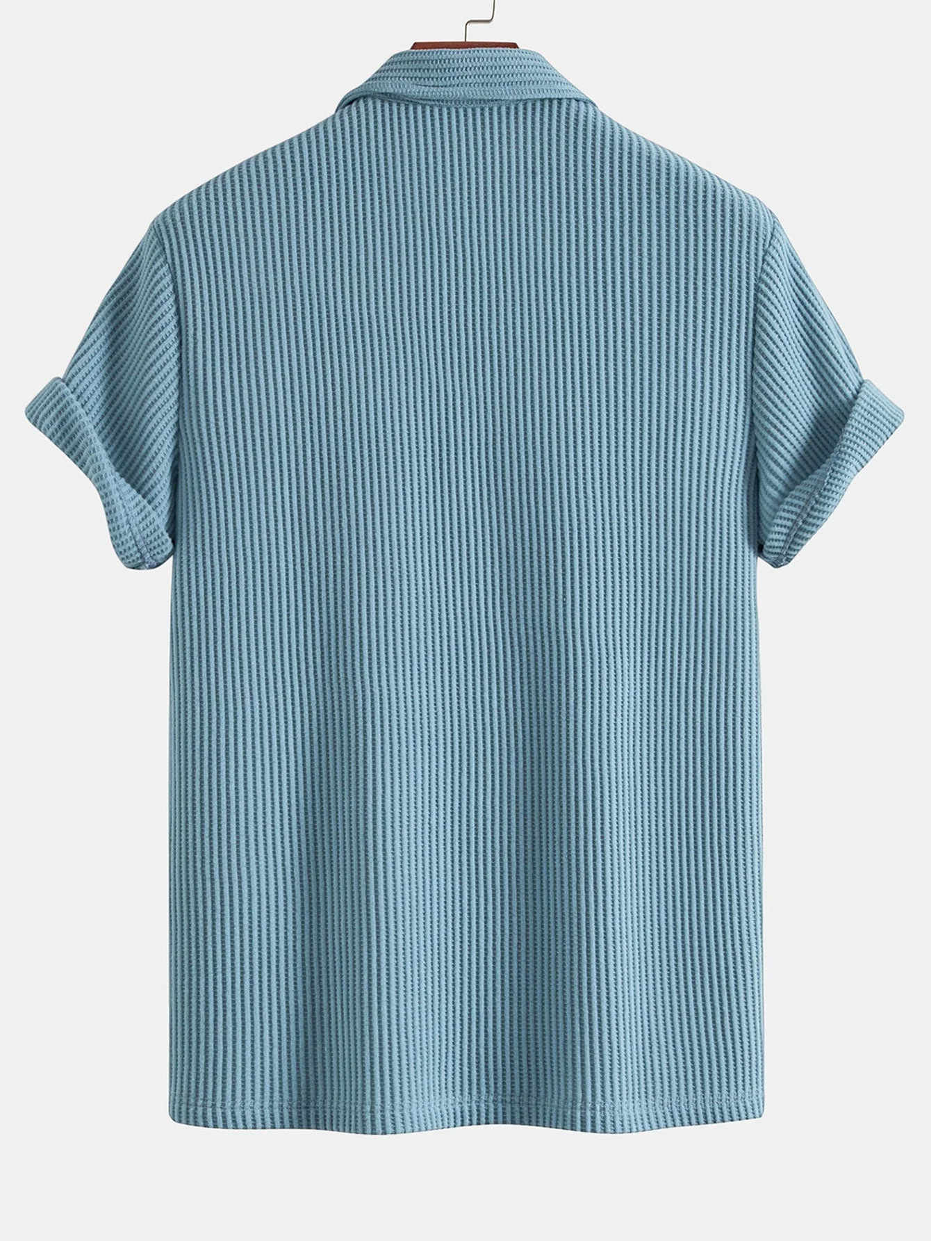 Sean | 3 Pieces Short Sleeved Waffle Polo - Image 3