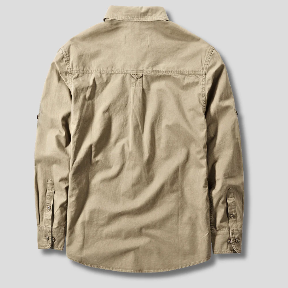 Sean | Cotton Cargo Shirt - Image 2