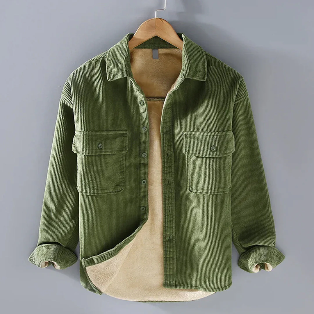 Séan | Warm men's corduroy jacket for winter - Image 4