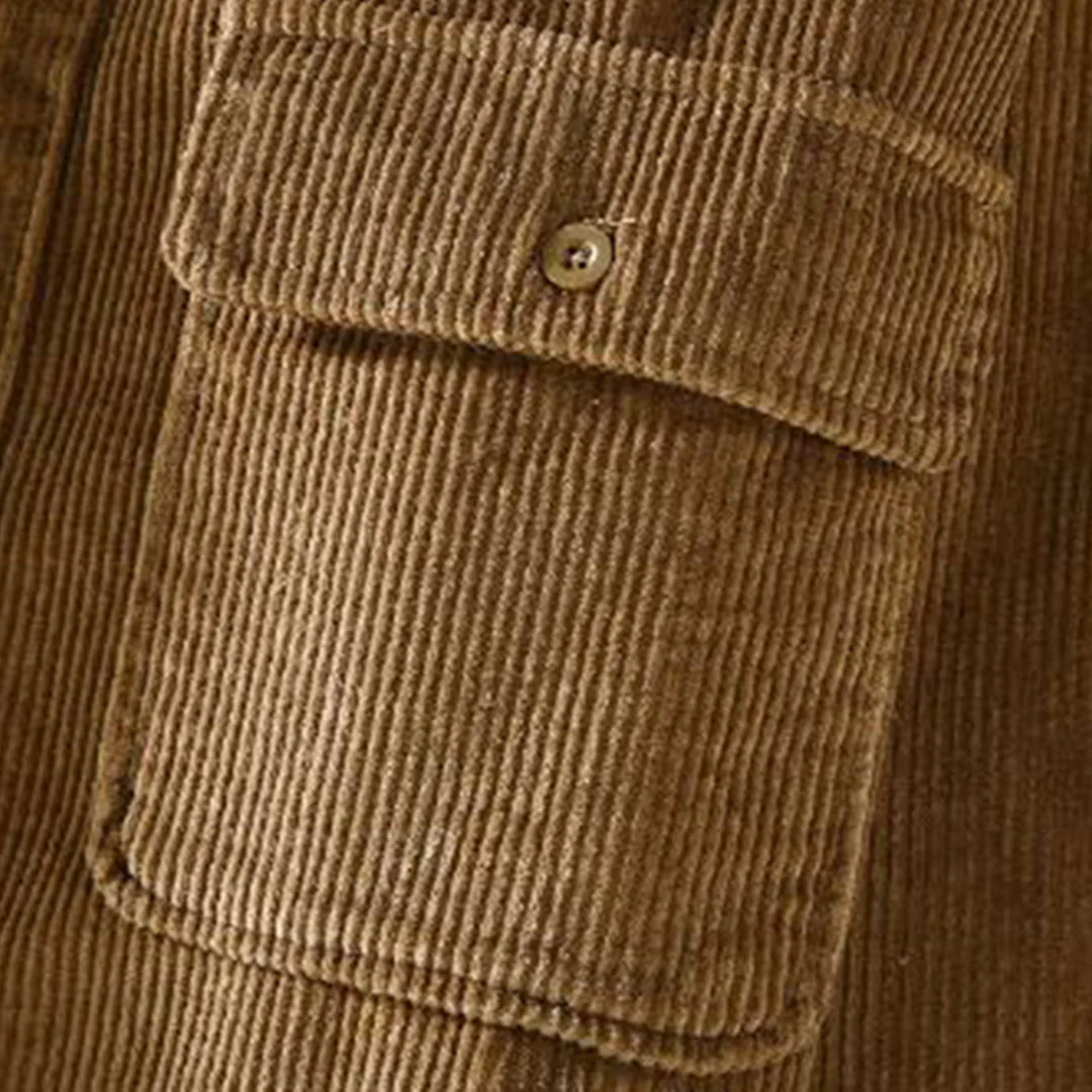 Séan | Warm men's corduroy jacket for winter - Image 8