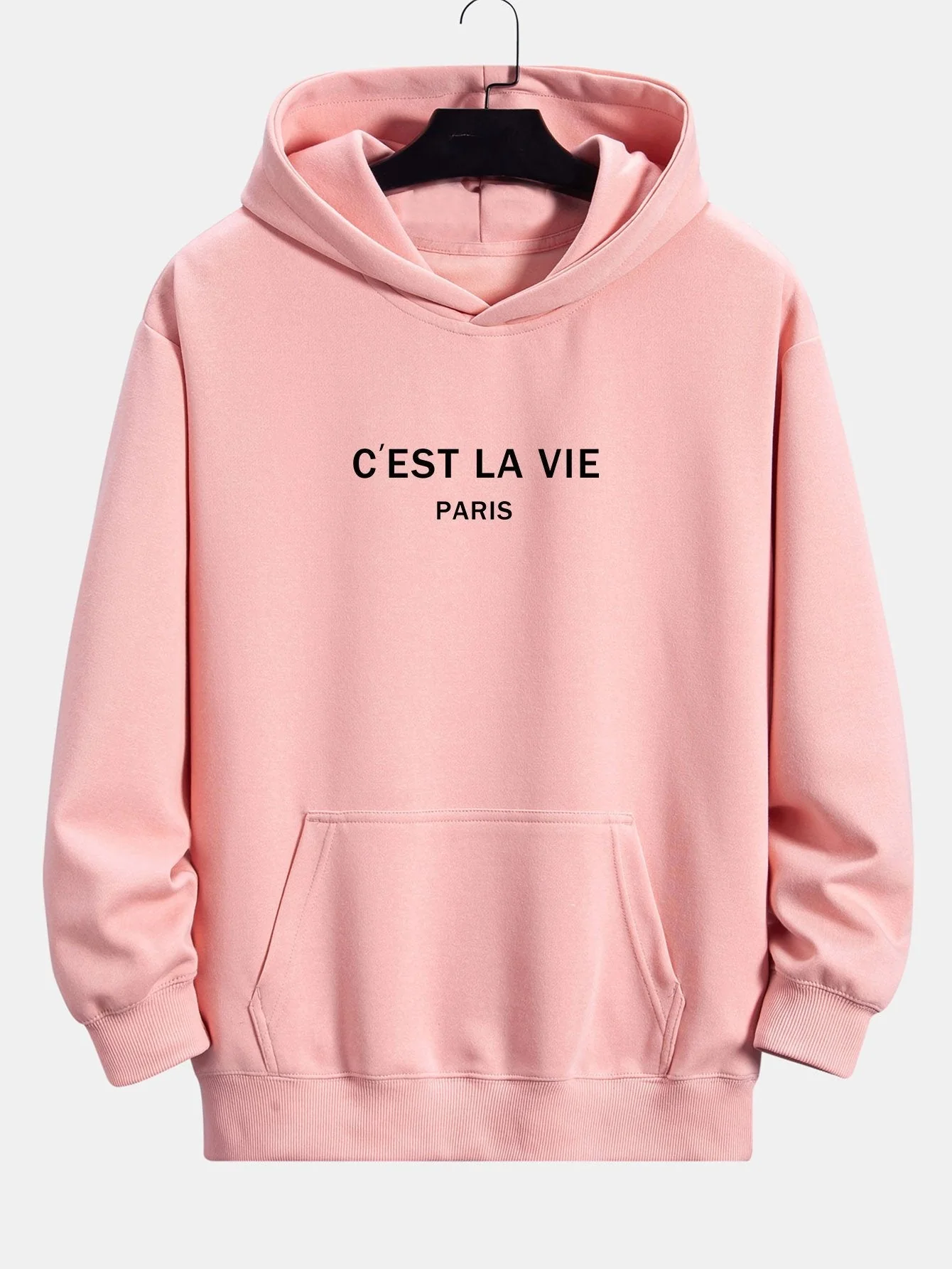 Sebasti��n | Paris Print Relax Fit Hoodie - Image 5