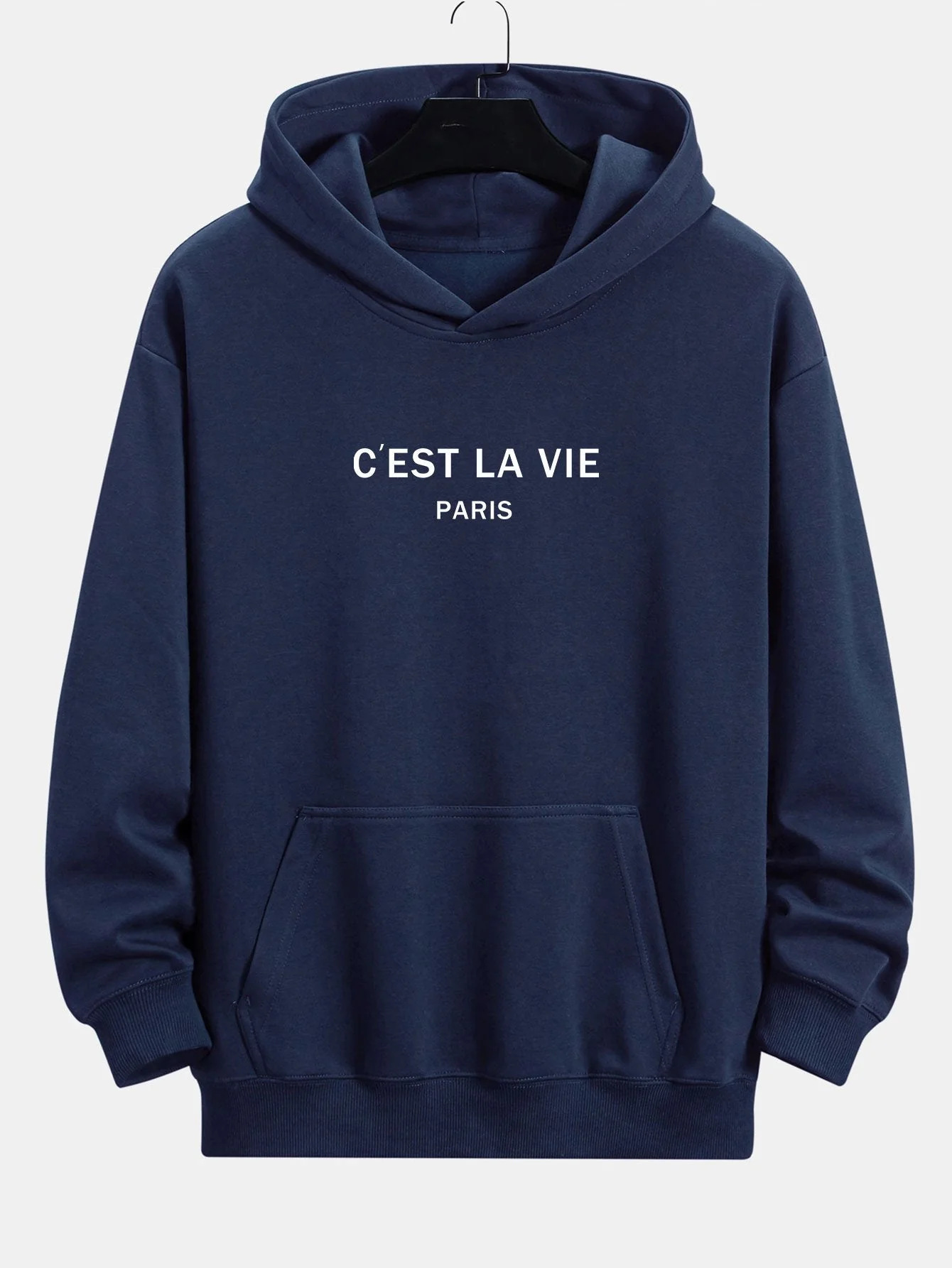 Sebasti��n | Paris Print Relax Fit Hoodie - Image 6
