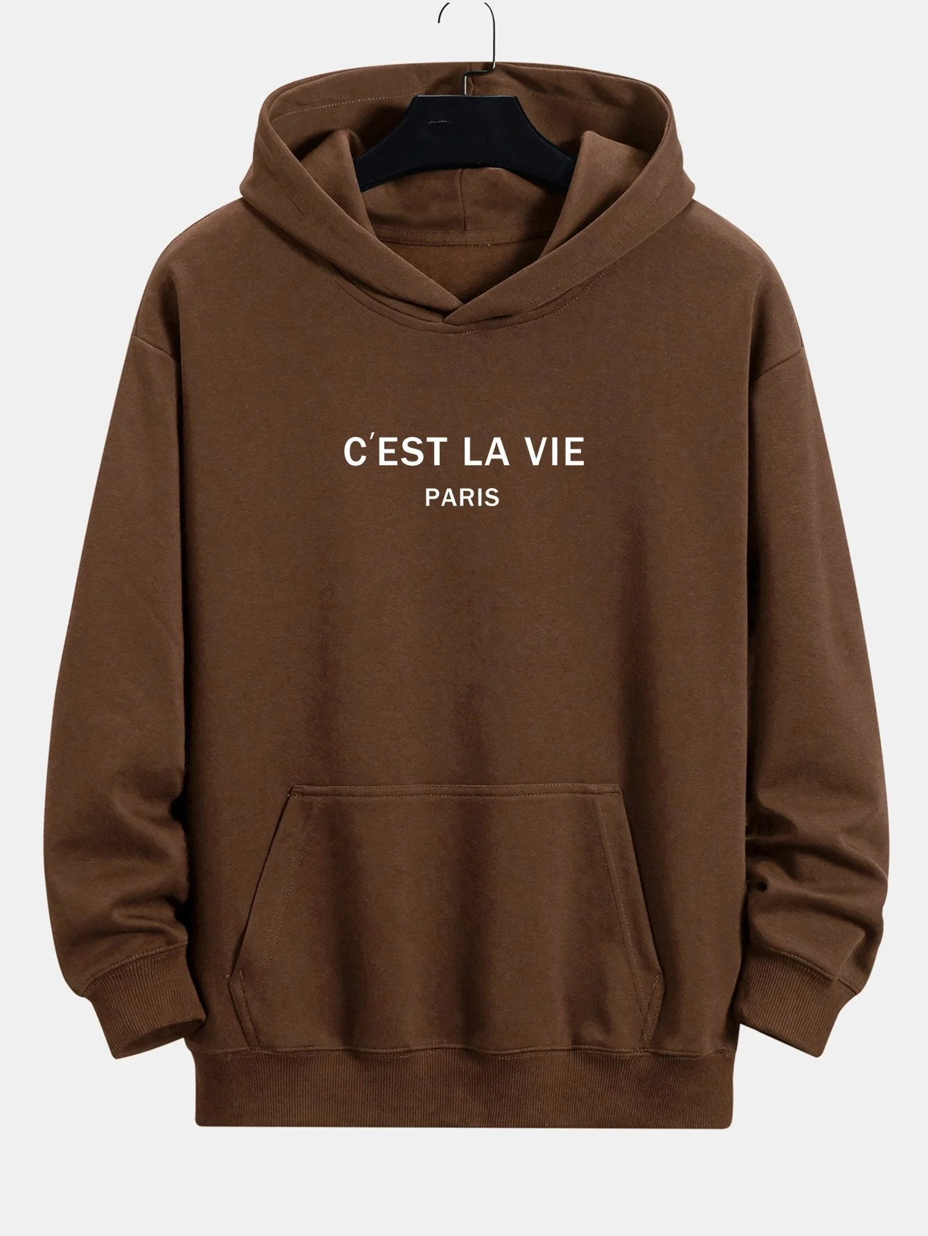 Sebasti��n | Paris Print Relax Fit Hoodie - Image 7