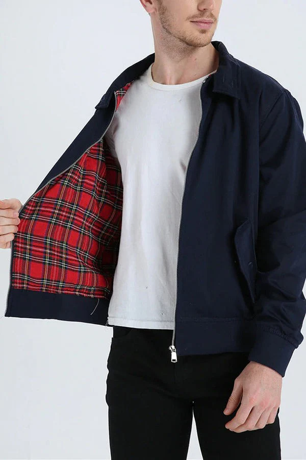 Sebastian® | Classic Jacket With Tartan Lining - Image 3