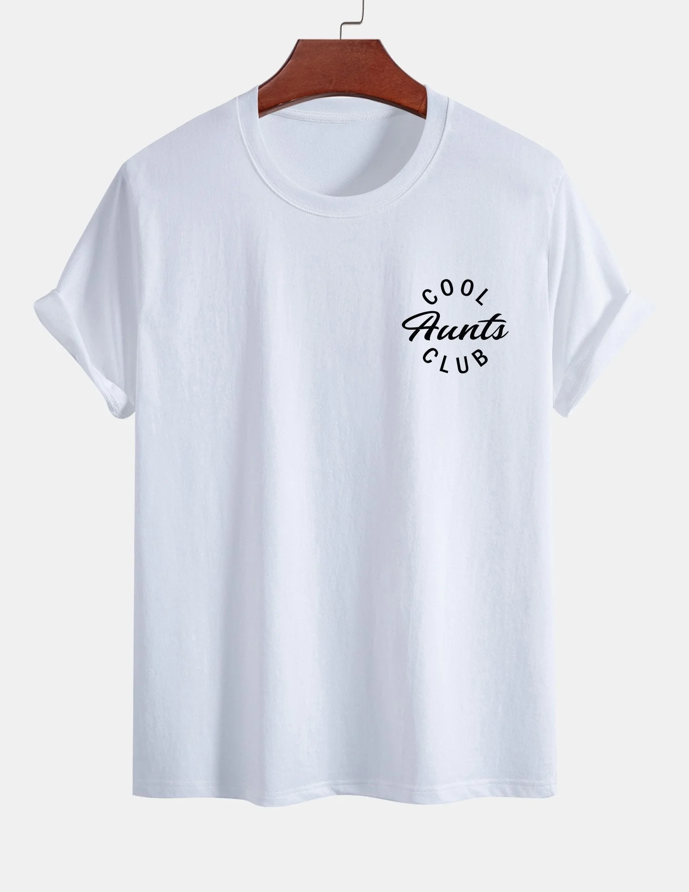 Sebastián® | Cool Aunts Club Print Cotton T-Shirt - Image 3