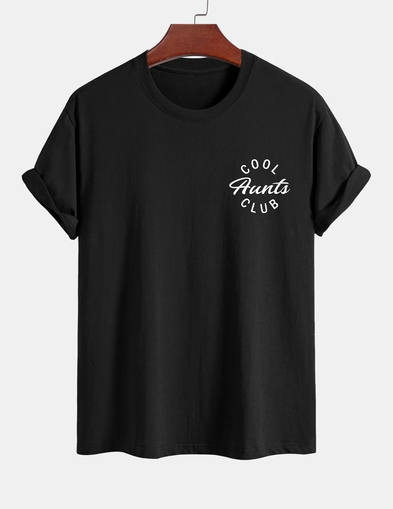 Sebastián® | Cool Aunts Club Print Cotton T-Shirt - Image 4