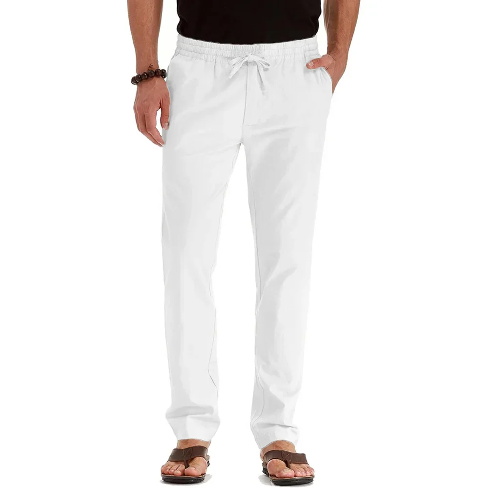 Sebastian | Cotton Linen Pants - Image 3