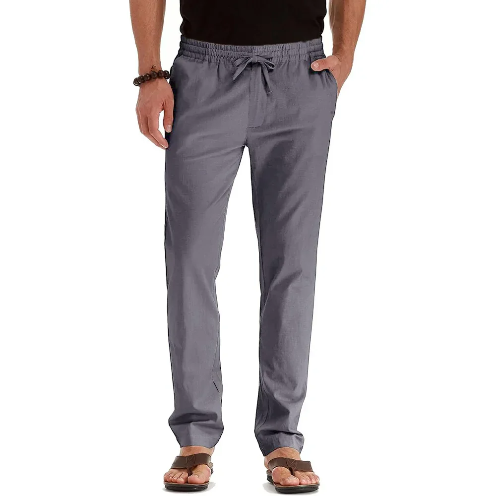 Sebastian | Cotton Linen Pants - Image 4