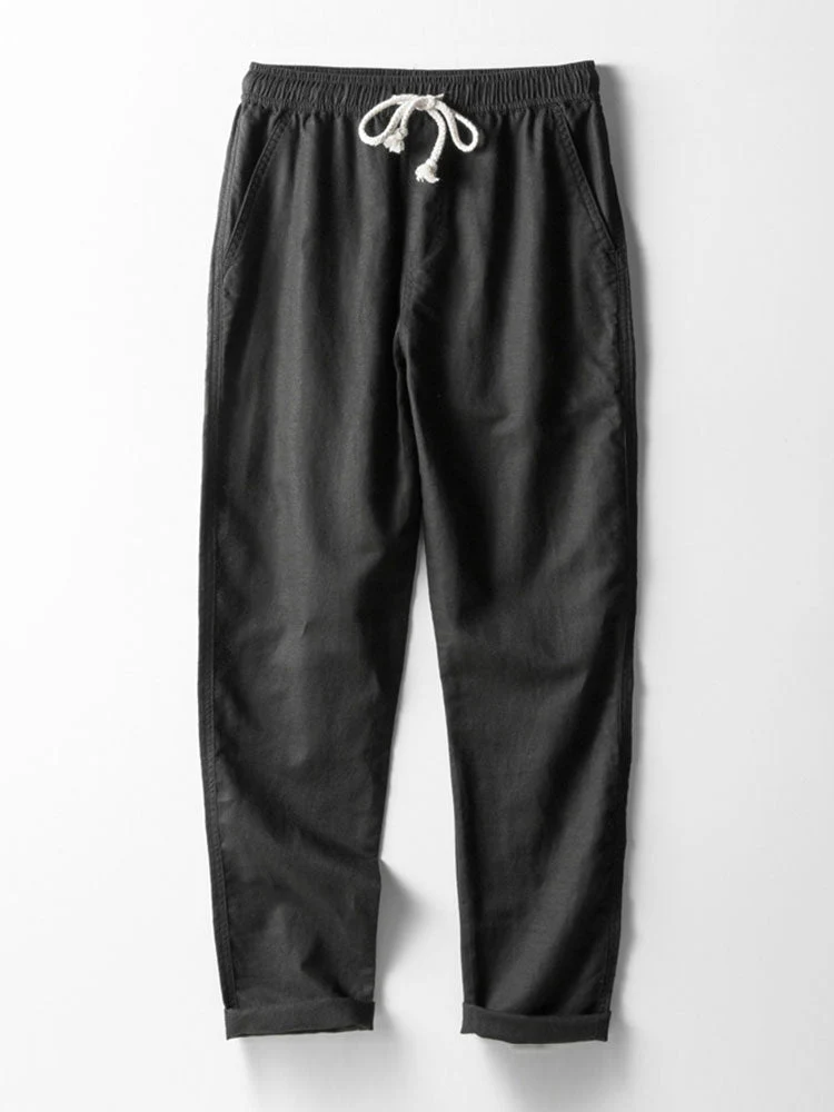 Sergio® | Embroidered Floral Cuban Shirt & Straight Leg Linen Pants - Image 6