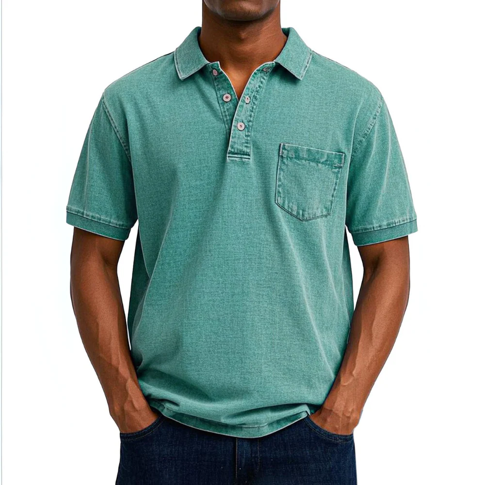 Sergio® | Vintage Casual Polo Shirt - Image 2