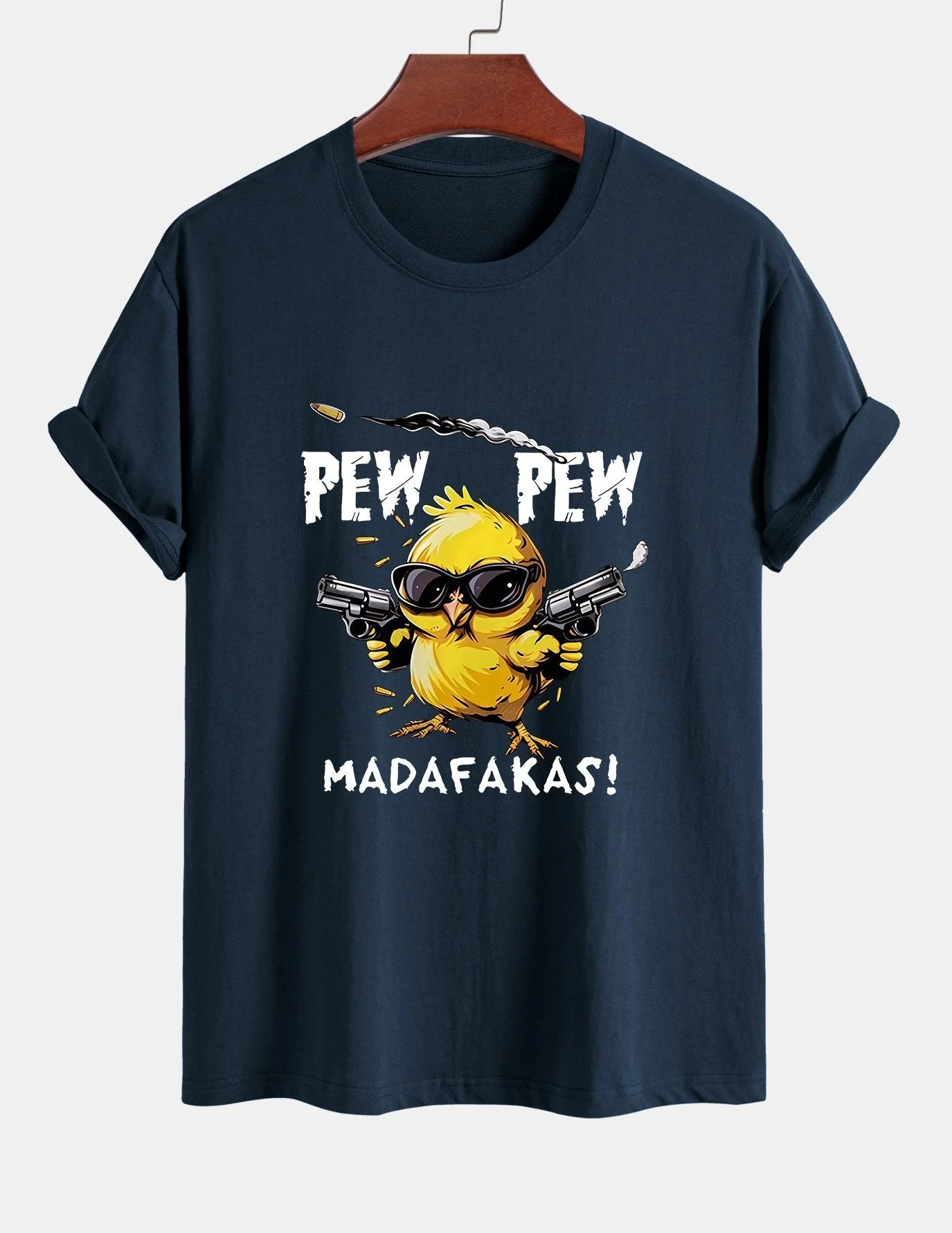 Servando® | Chicken Print Drop Shoulder Oversize T-Shirt - Image 5