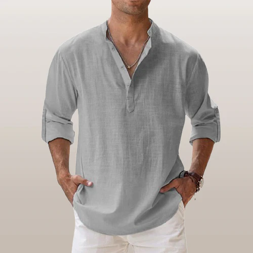 Seth® | Linen Shirt With Long Sleeves - Image 10