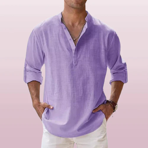 Seth® | Linen Shirt With Long Sleeves - Image 12