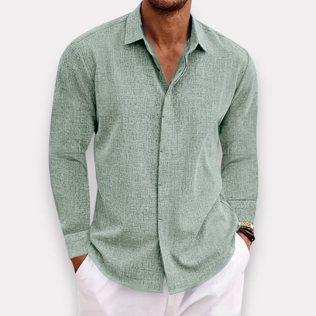 Severian | Cielo Linen Shirt - Image 2