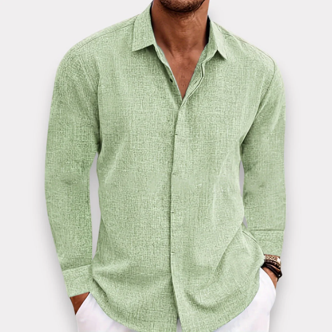 Severian | Cielo Linen Shirt - Image 4