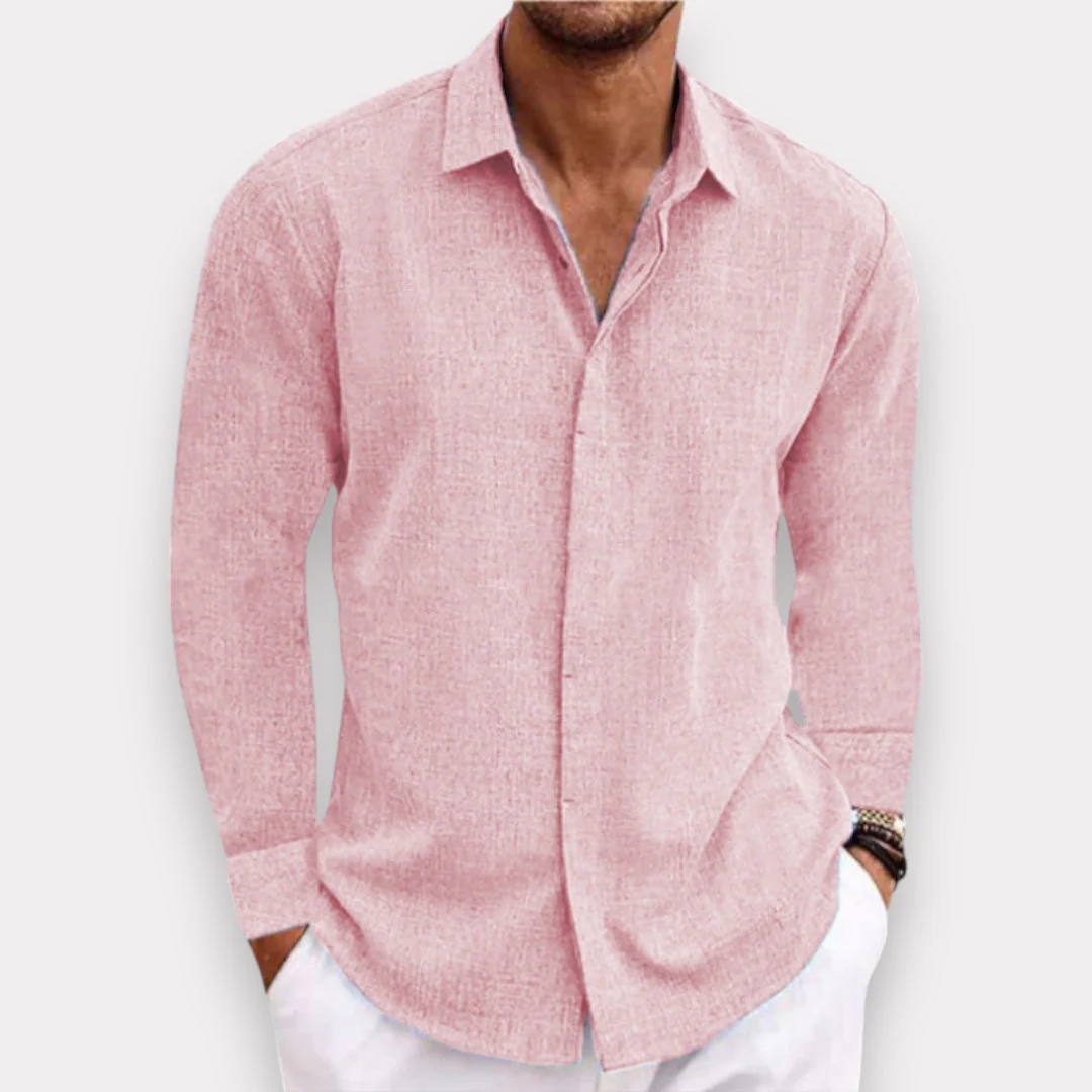 Severian | Cielo Linen Shirt - Image 8