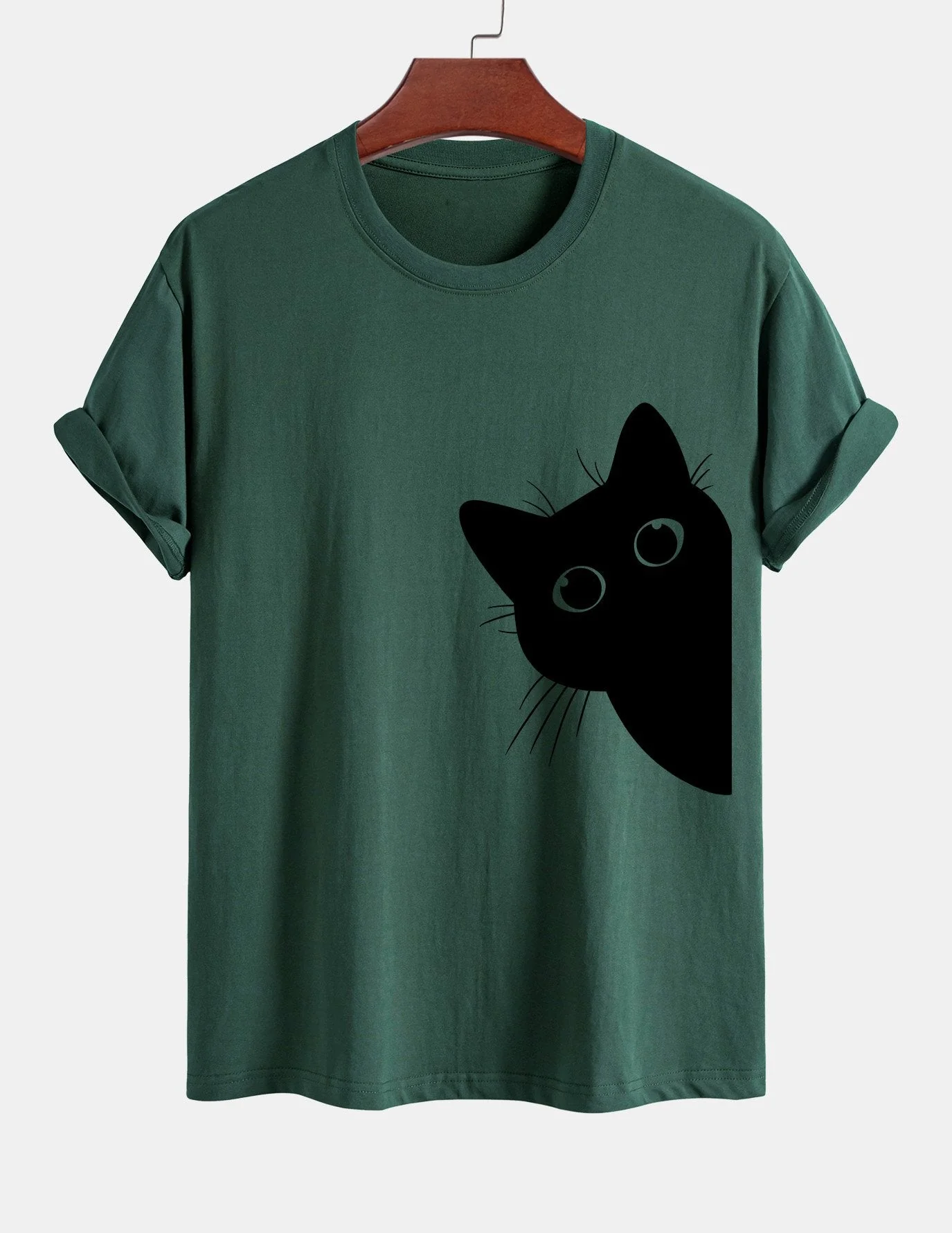 Severiano® | Regular Fit It Is What It Is Print Cotton T-Shirt - Image 6