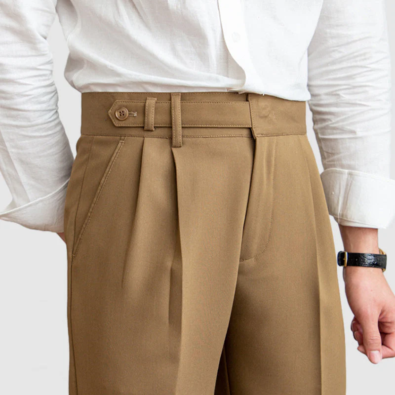 Severiano® | Straight Suit Trousers With High Waist - Image 5